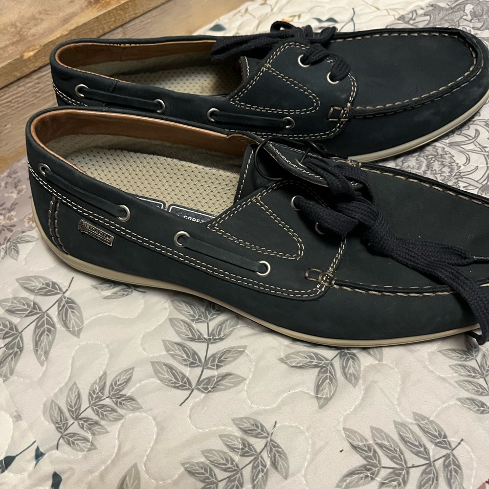 Navy Boat Shoes
